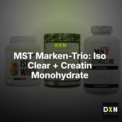 MST Marken-Trio: Iso Clear + Creatin Monohydrate + Citrulline – Clean Showcase Plus