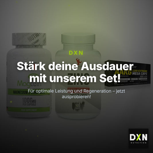 Ausdauer-Set: MST Magnesium + #GYMJUICE ZINC + Olimp AAKG – Clean Showcase Plus