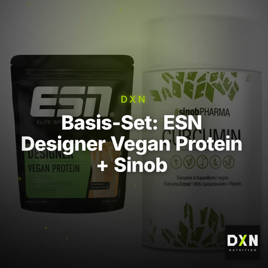 Basis-Set: ESN Designer Vegan Protein + Sinob Curcumin 95% – Clean Showcase Plus