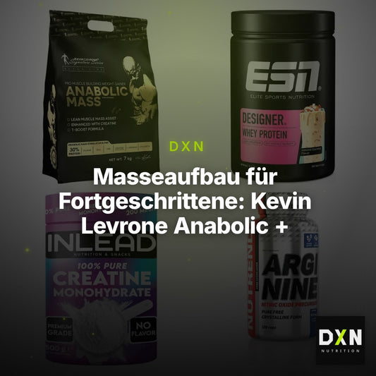 Masseaufbau für Fortgeschrittene: Kevin Levrone Anabolic + 3 weitere – Clean Showcase Plus