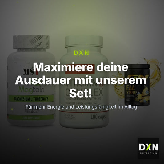 Ausdauer-Set: MST Magnesium + Body Attack + GN EAA Xtreme – Clean Showcase Plus