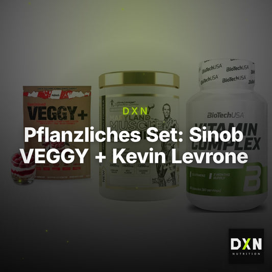 Pflanzliches Set: Sinob VEGGY + Kevin Levrone + BioTech Vitamin – Clean Showcase Plus