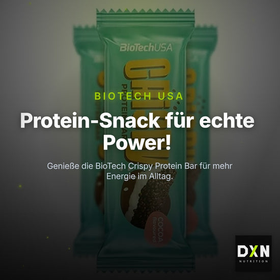 BioTech USA Crispy Protein Bar 16 x 40 g, 640 g – Clean Showcase Plus