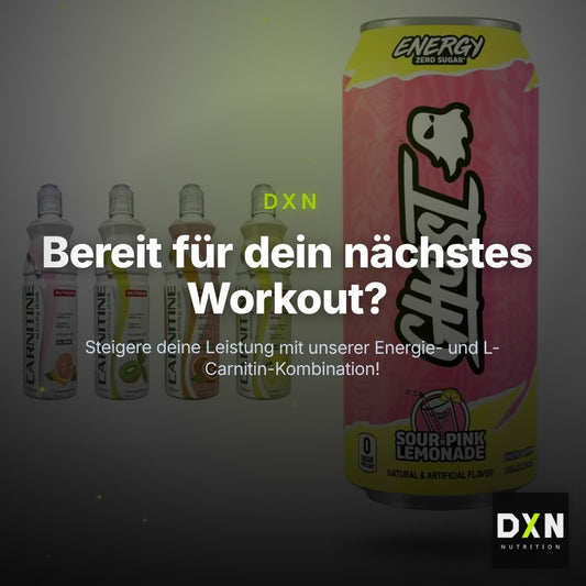 Cardio-Duo: Nutrend Activity L-Carnitine Drink + Ghost Energy – Clean Showcase Plus
