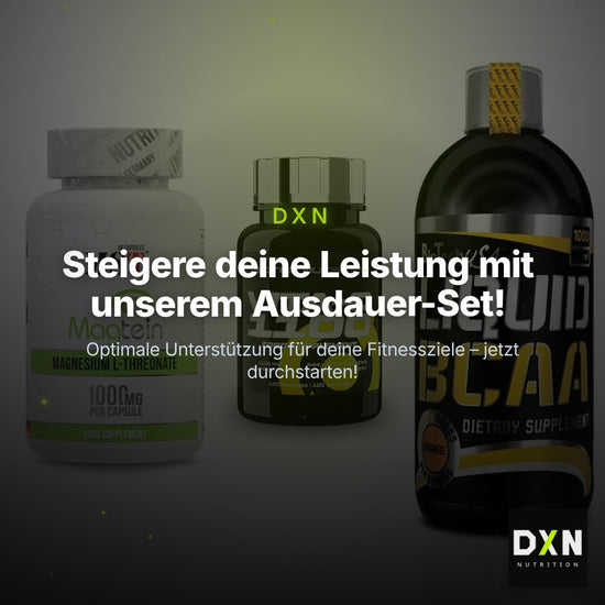 Ausdauer-Set: MST Magnesium + Scitec Vitamin C + BioTech Liquid – Clean Showcase Plus