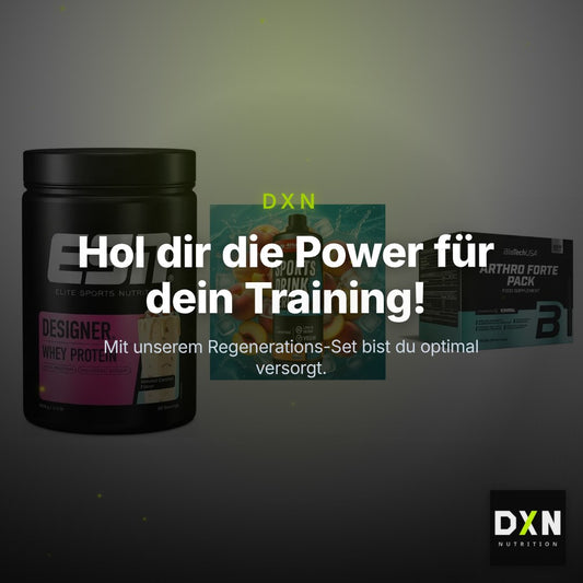 Regenerations-Set: ESN Designer + Body Attack + BioTech Arthro – Clean Showcase Plus