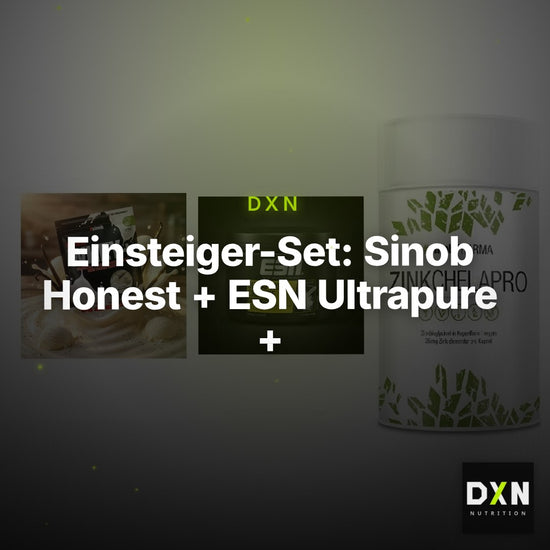 Einsteiger-Set: Sinob Honest + ESN Ultrapure + Sinob Zink – Clean Showcase Plus