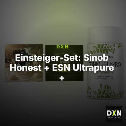 Einsteiger-Set: Sinob Honest + ESN Ultrapure + Sinob Zink – Clean Showcase Plus