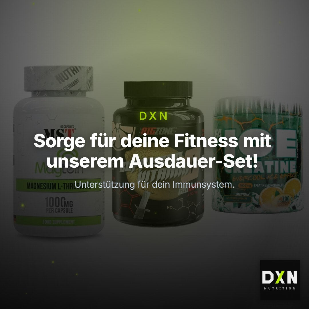 Ausdauer-Set: MST Magnesium + Big Zone Buffere + FA Nutrition ICE – Clean Showcase Plus