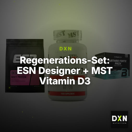 Regenerations-Set: ESN Designer + MST Vitamin D3 + BioTech Arthro – Clean Showcase Plus