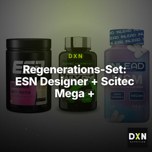 Regenerations-Set: ESN Designer + Scitec Mega + INLEAD MSM – Clean Showcase Plus