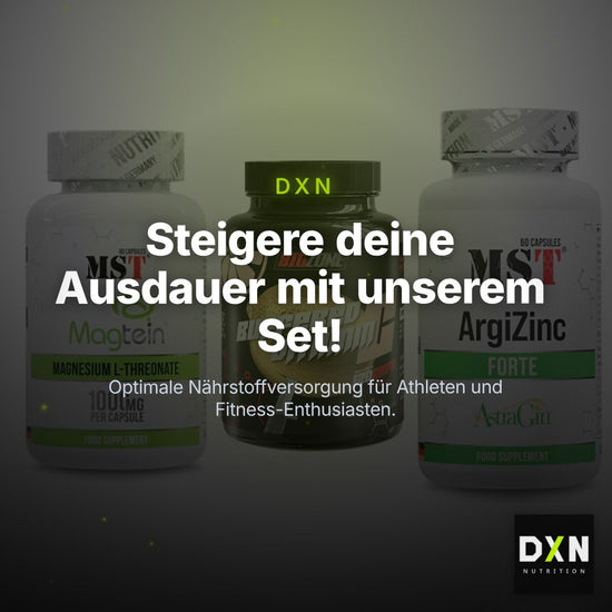 Ausdauer-Set: MST Magnesium + Big Zone Buffere + MST ArgiZinc – Clean Showcase Plus