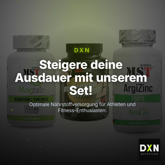 Ausdauer-Set: MST Magnesium + Big Zone Buffere + MST ArgiZinc – Clean Showcase Plus