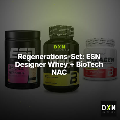 Regenerations-Set: ESN Designer Whey + BioTech NAC + BioTech Collagen – Clean Showcase Plus