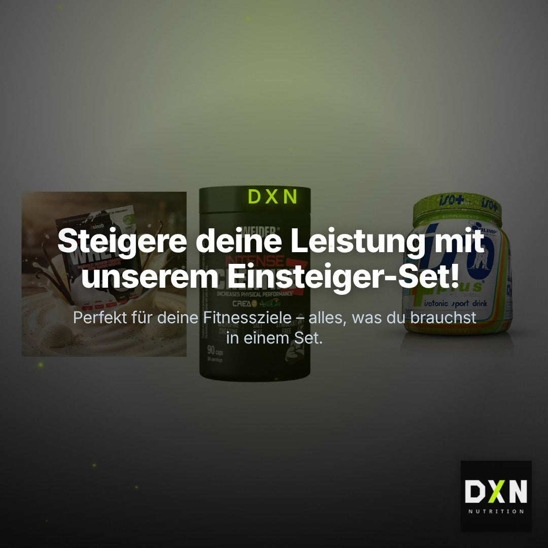 Einsteiger-Set: Sinob Honest + Weider Intense + Olimp Iso Plus – Clean Showcase Plus