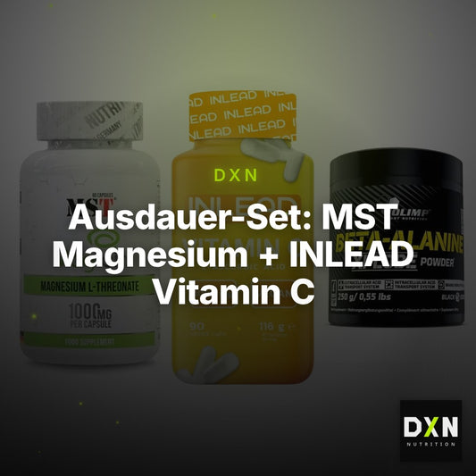 Ausdauer-Set: MST Magnesium + INLEAD Vitamin C + Olimp Beta-Alani – Clean Showcase Plus