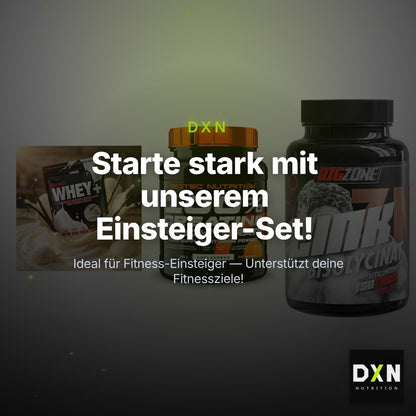 Einsteiger-Set: Sinob Honest + Scitec Creatine + Big Zone Zink – Clean Showcase Plus