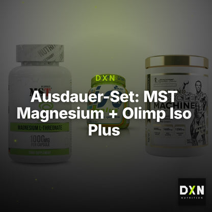 Ausdauer-Set: MST Magnesium + Olimp Iso Plus + Kevin Levrone – Clean Showcase Plus