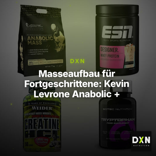 Masseaufbau für Fortgeschrittene: Kevin Levrone Anabolic + 3 weitere – Clean Showcase Plus