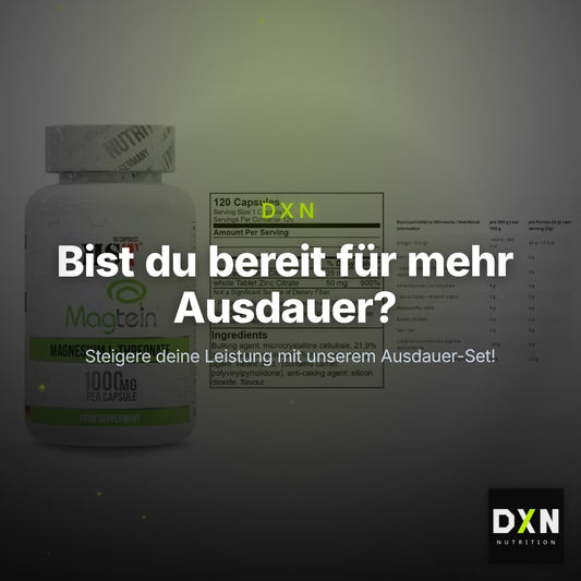 Ausdauer-Set: MST Magnesium + GN Zinc Citrate + INLEAD L-Arginin – Clean Showcase Plus