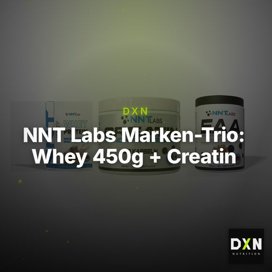 NNT Labs Marken-Trio: Whey 450g + Creatin 1000 + EAA 500g – Clean Showcase Plus