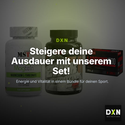 Ausdauer-Set: MST Magnesium + Big Zone Zink + Body Attack – Clean Showcase Plus