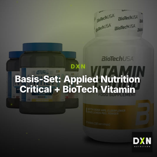 Basis-Set: Applied Nutrition Critical + BioTech Vitamin C 1000 30 – Clean Showcase Plus