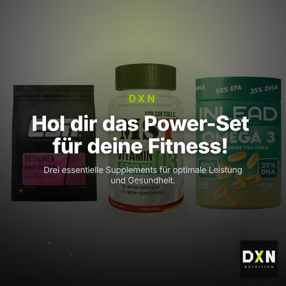Definitionsphase-Set: ESN Designer + MST Vitamin D3 + INLEAD Omega-3 – Clean Showcase Plus