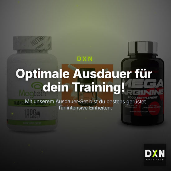 Ausdauer-Set: MST Magnesium + ESN Zinc + Scitec Mega – Clean Showcase Plus