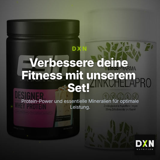 Basis-Set: ESN Designer Whey + Sinob Zink Chelapro – Clean Showcase Plus