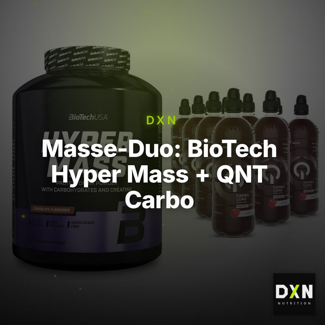 Masse-Duo: BioTech Hyper Mass + QNT Carbo Load – Clean Showcase Plus