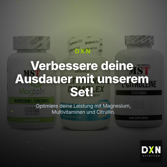 Ausdauer-Set: MST Magnesium + BioTech Multi + MST Citrulline – Clean Showcase Plus