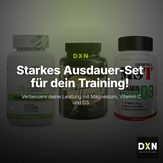 Ausdauer-Set: MST Magnesium + Big Zone Buffere + MST Vitamin D3 – Clean Showcase Plus
