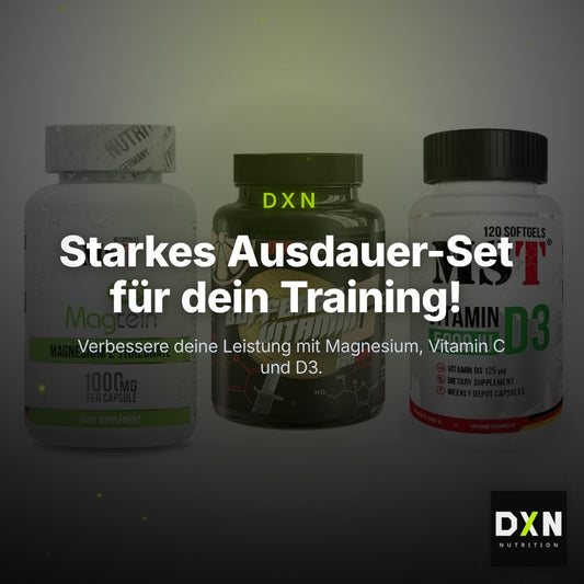 Ausdauer-Set: MST Magnesium + Big Zone Buffere + MST Vitamin D3 – Clean Showcase Plus