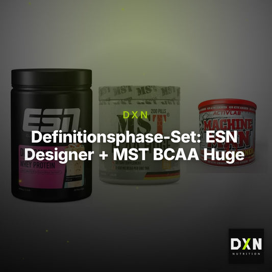 Definitionsphase-Set: ESN Designer + MST BCAA Huge + Activlab – Clean Showcase Plus