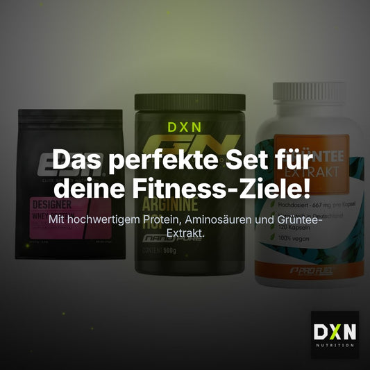 Definitionsphase-Set: ESN Designer + GN Arginine + ProFuel Grünte – Clean Showcase Plus
