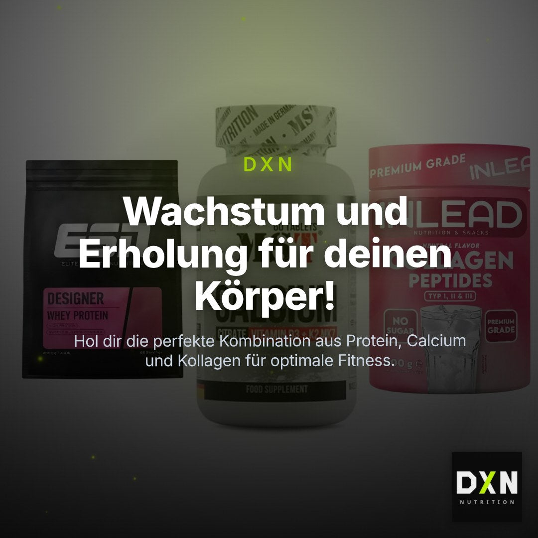 Regenerations-Set: ESN Designer + MST Calcium + INLEAD Collagen – Clean Showcase Plus