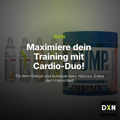 Cardio-Duo: Nutrend Activity + Applied Nutrition Pump – Clean Showcase Plus