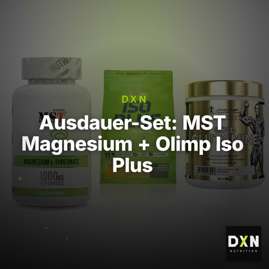 Ausdauer-Set: MST Magnesium + Olimp Iso Plus + Kevin Levrone – Clean Showcase Plus