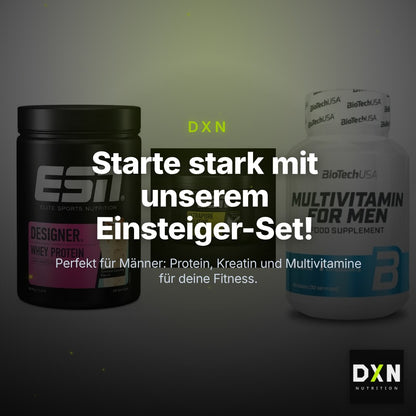 Einsteiger-Set: ESN Designer + ESN Ultrapure + BioTech Multivit – Clean Showcase Plus