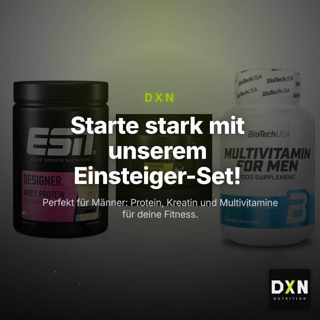 Einsteiger-Set: ESN Designer + ESN Ultrapure + BioTech Multivit – Clean Showcase Plus