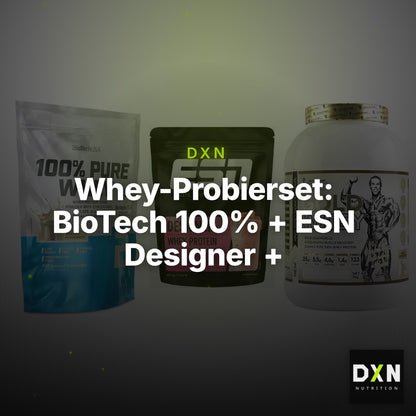 Whey-Probierset: BioTech 100% + ESN Designer + Kevin Levrone – Clean Showcase Plus