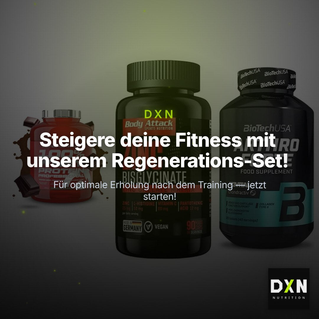 Regenerations-Set: Scitec 100% + Body Attack + BioTech Arthro – Clean Showcase Plus