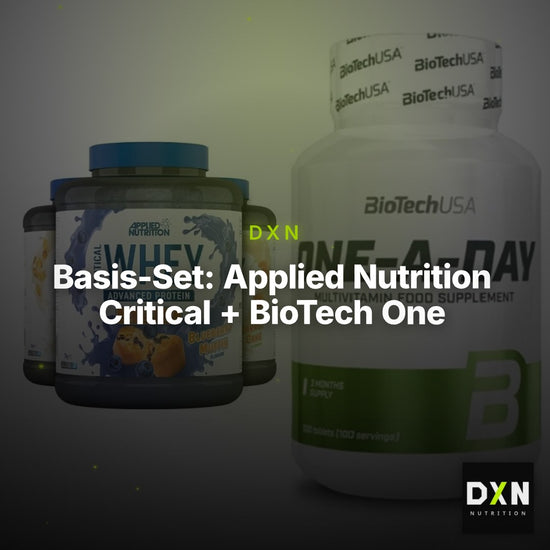 Basis-Set: Applied Nutrition Critical + BioTech One A Day 100 Tabl. – Clean Showcase Plus