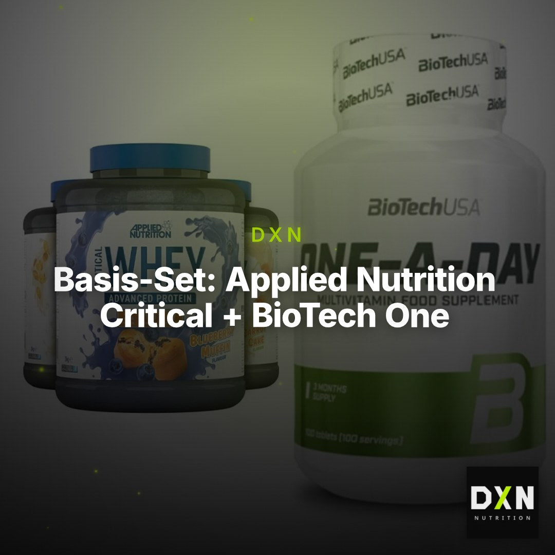 Basis-Set: Applied Nutrition Critical + BioTech One A Day 100 Tabl. – Clean Showcase Plus