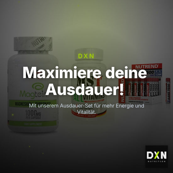 Ausdauer-Set: MST Magnesium + MST All Vitamins + Nutrend AAKG – Clean Showcase Plus