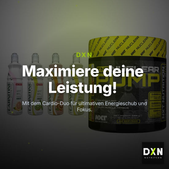 Cardio-Duo: Nutrend Activity + NXT Nutrition TNT Nuclear – Clean Showcase Plus