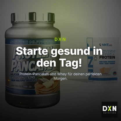 Protein-Frühstücks-Set: Scitec Protein Pancake + NNT Whey – Clean Showcase Plus