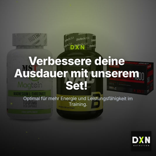 Ausdauer-Set: MST Magnesium + BioTech NAC + Body Attack – Clean Showcase Plus