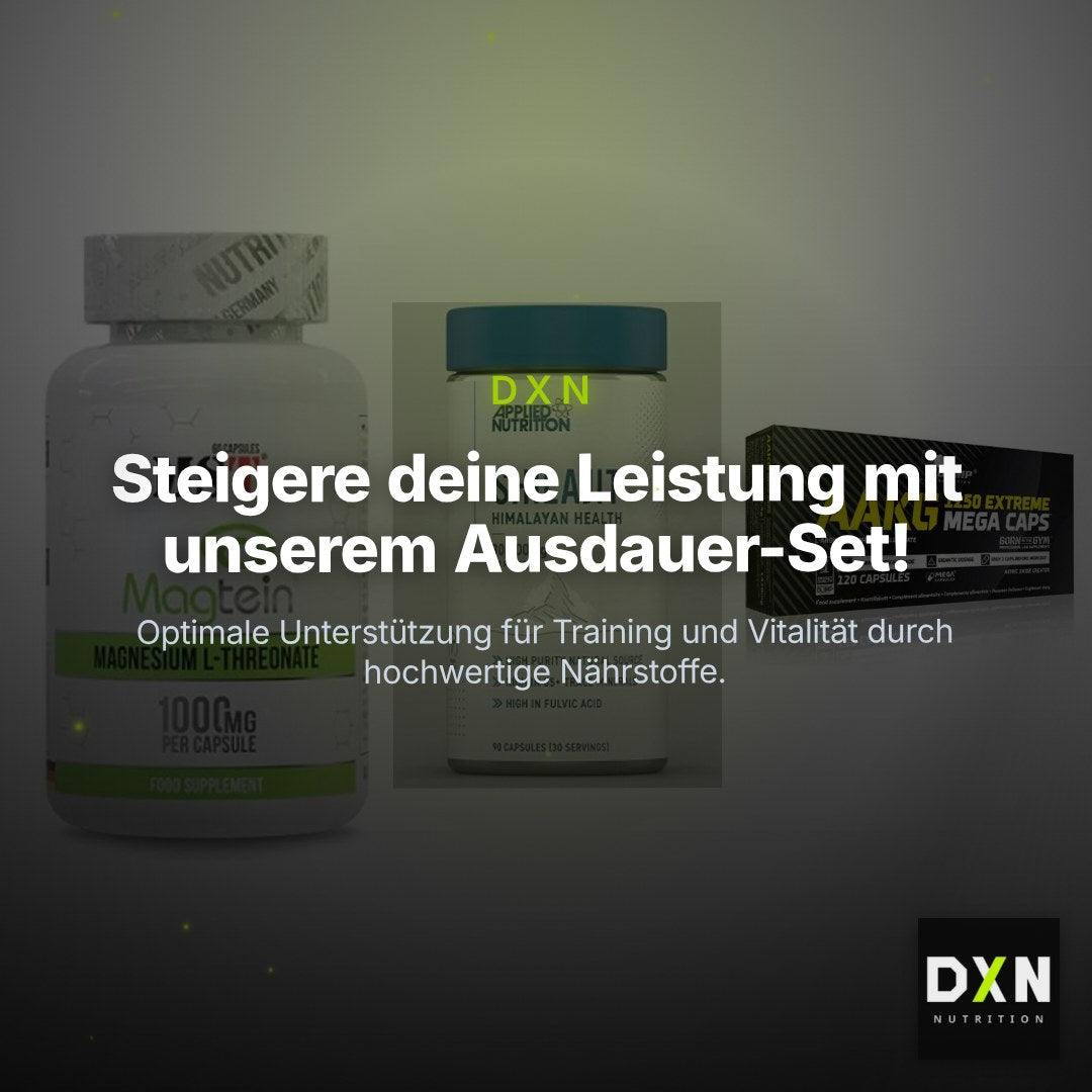 Ausdauer-Set: MST Magnesium + Applied Nutritio + Olimp AAKG – Clean Showcase Plus
